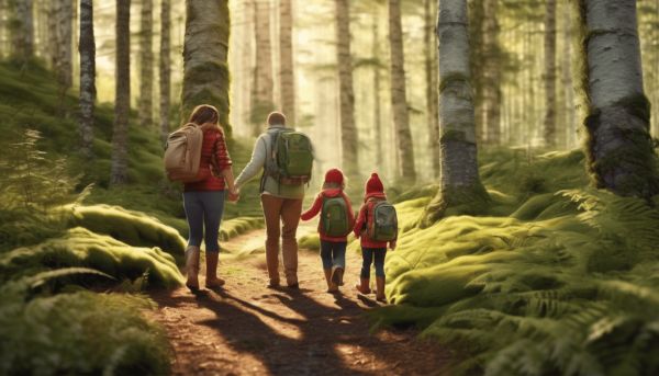 Aventure familiale au bois des lutins
