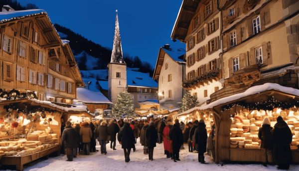 Visiter les marchés de Noël en Haute-Savoie et savourer les délices artisanaux